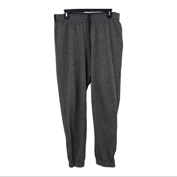 Champion Duo Dry Fleece Lined Elastic Waist Gray Active Joggers Mens Large - Picture 1 of 13
